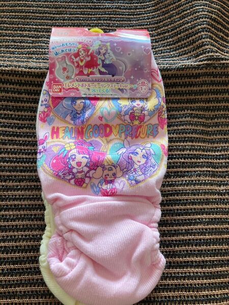 新品未使用品 タグ付き プリキュア 下着 パンツ 110サイズ 2枚 ヒーリングっとプリキュア アパレルオリジナルデザイン