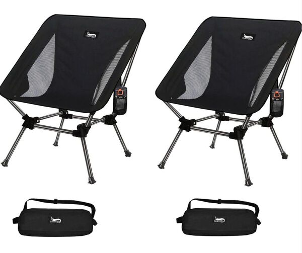 DesertFox アウトドアチェア 耐荷重150kg 2WAY 高さ調節可能