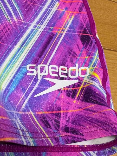 【美品】FINA speedo 競泳水着 紫・ピンク・青 S