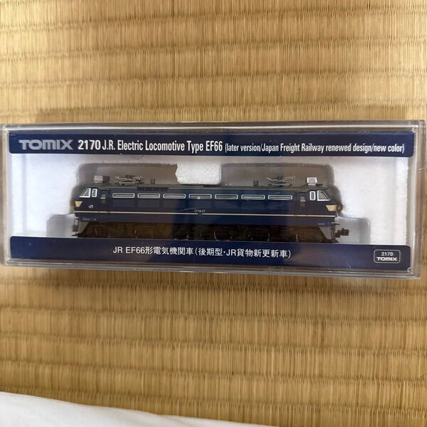 TOMIX Nゲージ 2170 JR EF66形電気機関車 後期型