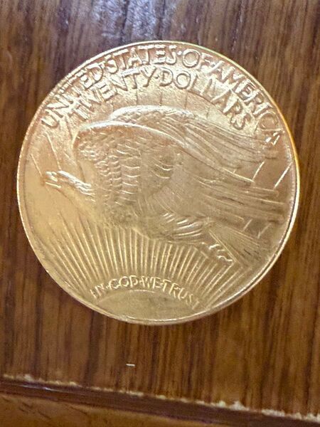 UNITED STATES OF AMERIKA イーグル 20ドル 金貨 真贋不明 外国古銭 アメリカ