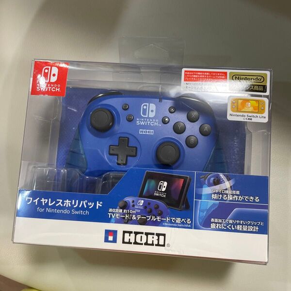 ワイヤレスホリパッド 公式 訳ありほぼ新品 ジャイロ操作対応 任天堂 Nintendo Switchコントローラー