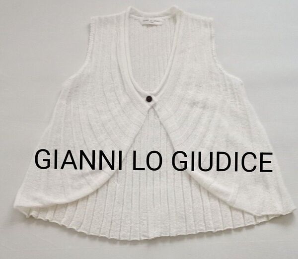 GIANNI LO GIUDICEジャンニロジュディチェ洗えるサマーデザインジレ