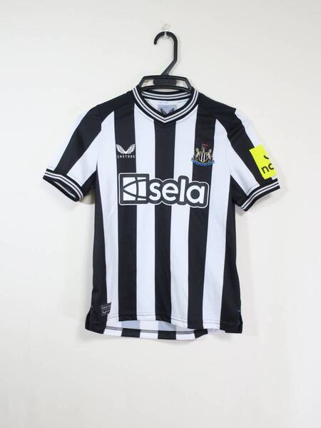 ニューカッスル 23-24 ホーム ユニフォーム ジュニア 140-150cm CASTORE NEWCASTLE UNITED サッカー シャツ 子ども ニューキャッスル