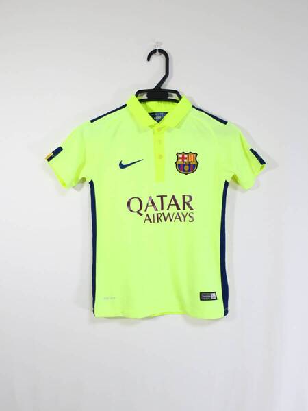 バルセロナ 14-15 サード ユニフォーム ジュニアS 140-150cm ナイキ NIKE Barcelona 子ども キッズ サッカー シャツ