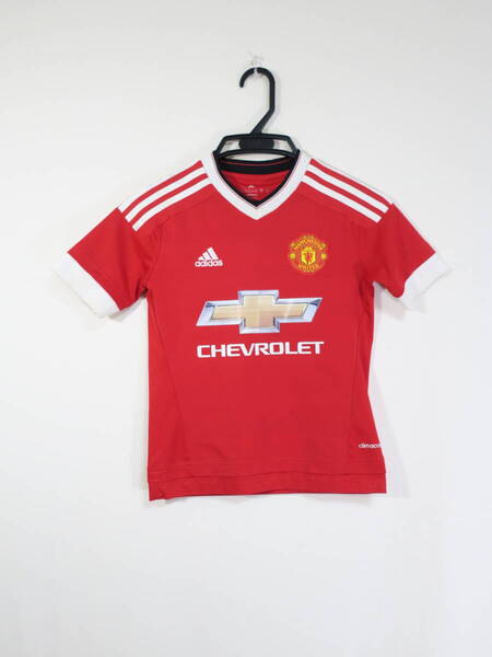 マンチェスター・ユナイテッド 15-16 ホーム ユニフォーム ジュニア 140cm アディダス Manchester United サッカー キッズ 子ども