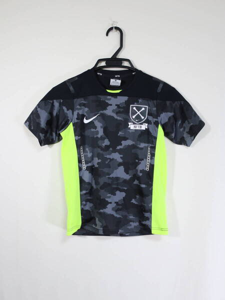 ナイキ NIKE NFTB トレーニングシャツ プラクティスシャツ ジュニアXS 120-130cm ユニフォーム カモフラ