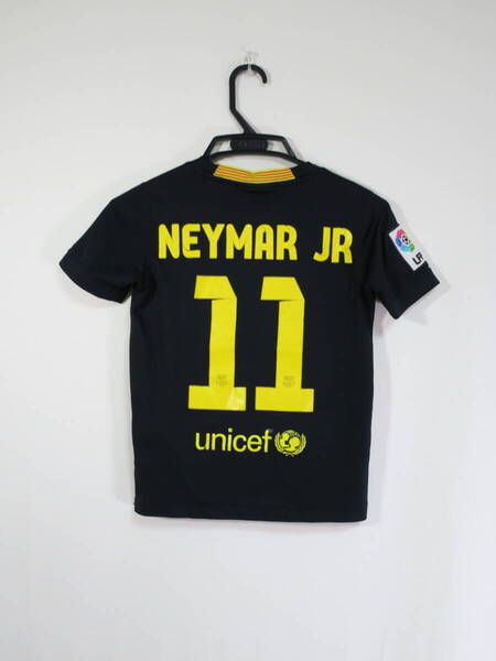 バルセロナ #11 NEYMAR ネイマール 13-14 サード ユニフォーム ジュニアS 130-140cm ナイキ NIKE Barcelona サッカー 子ども キッズ