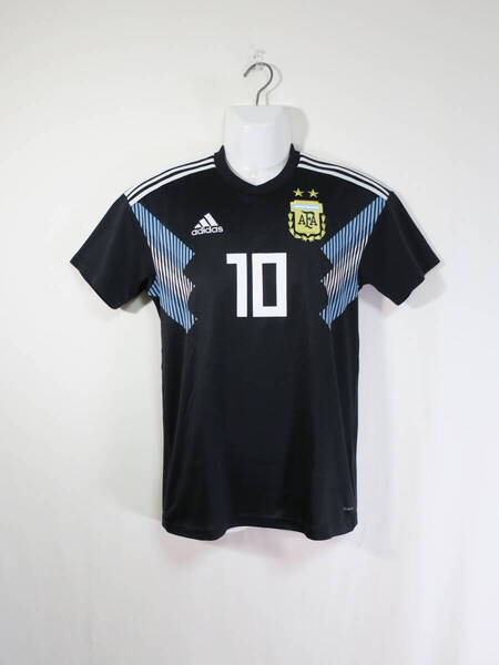 アルゼンチン 代表 #10 MESSI リオネル・メッシ 2018 アウェイ ユニフォーム S アディダス ADIDAS Argentina サッカー シャツ