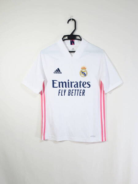 レアル・マドリード 20-21 ホーム ユニフォーム ジュニア 160cm アディダス ADIDAS Real Madrid 子ども キッズ シャツ
