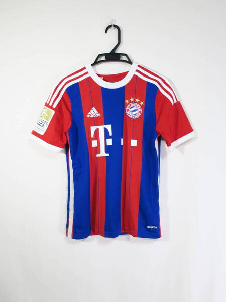 Bayern バイエルン・ミュンヘン 14-15 ホーム ユニフォーム ジュニア 160cm アディダス ADIDAS サッカー シャツ キッズ 子ども
