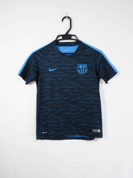 バルセロナ トレーニングウェア プラクティスシャツ ユニフォーム ジュニアM 140-150cm ナイキ NIKE barcelona サッカー シャツ