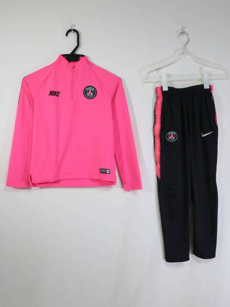 パリ・サンジェルマン PSG トレーニングウェア ジャージ 上下セット ジュニア S 130-140cm ナイキ NIKE Paris Saint-Germain 子供 キッズ