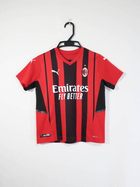 AC ミラン 21-22 ホーム ユニフォーム ジュニア 140cm プーマ PUMA MILAN サッカー シャツ キッズ 子ども