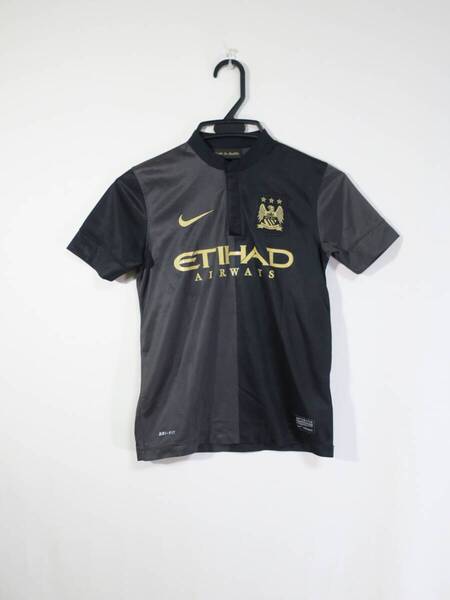 マンチェスター・シティ 13-14 アウェイ ユニフォーム ジュニアS 130-140cm ナイキ NIKE Manchester City 子ども キッズ サッカー シャツ