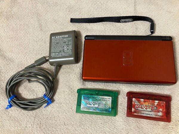 ニンテンドーDS Lite & ポケットモンスターエメラルド & ポケットモンスタールビーのセット