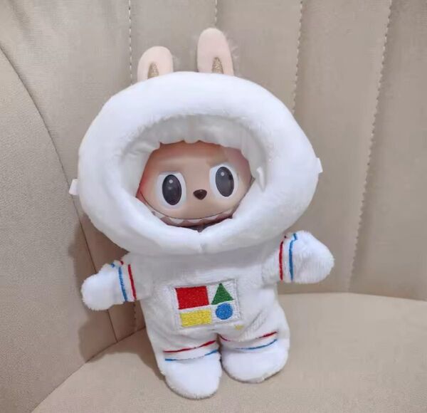 POPMART ポップマート LABUBU ラブブぬいぐるみ用 きせかえ服 ぬい服 ぬい撮り 宇宙服