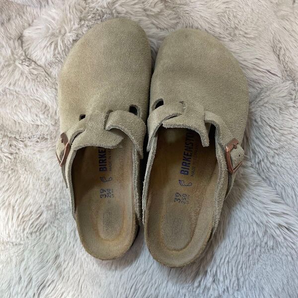 ビルケンシュトック BIRKENSTOCK ボストン ソフトフットベット メンズ・レディース クロッグ サンダル 定番 Taupe