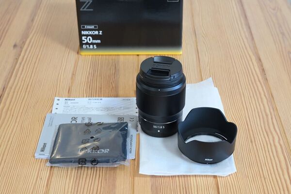 NIKKOR 50mm f/1.8s レンズ 美品