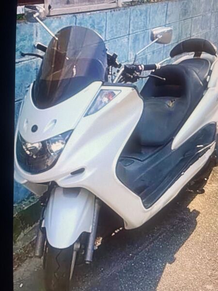 ヤマハ グランドマジェスティ 250cc バイク ホワイト