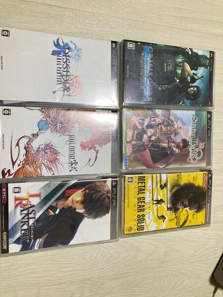 PSPソフト 6本まとめ売り