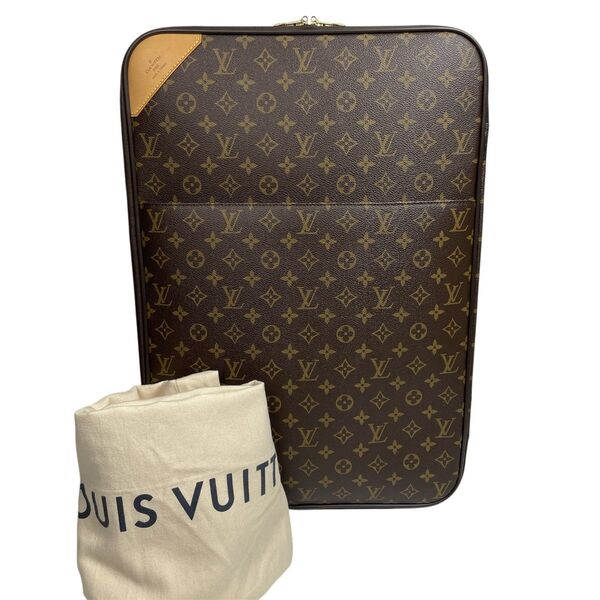 【極美品】LOUIS VUITTON ルイ・ヴィトン ペガス55 モノグラム キャリーケース