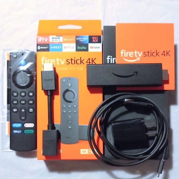 Amazon ファイヤースティック 4K 互換リモコン付属 Fire TV Stick