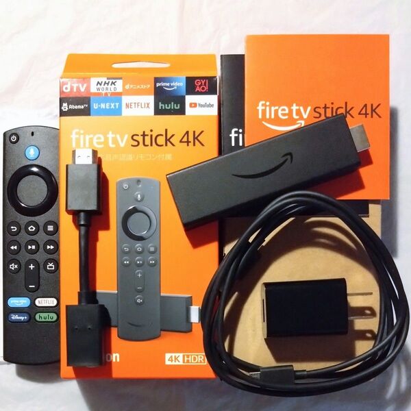 Amazon ファイヤースティック 4K 互換リモコン付属 Fire TV Stick