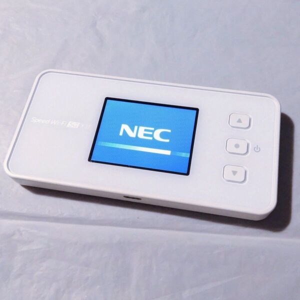 楽天モバイルで使用 NEC Speed Wi-Fi 5G X11 スノーホワイト