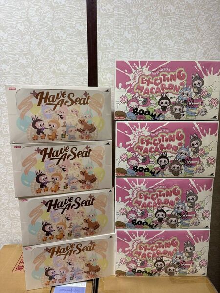 ポップマート THE MONSTERS Exciting Macaron ぬいぐるみ シリーズ [アソートボックス