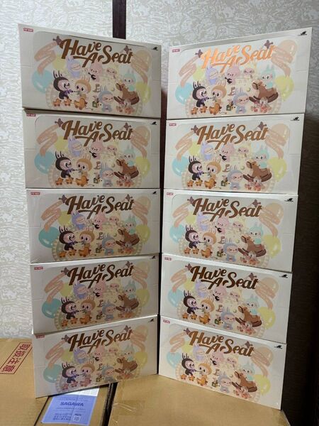 POP MART ポップマートTHE MONSTERS Have a Seat ぬいぐるみ シリーズ 10BOX