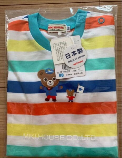 新品 ミキハウス 半袖Tシャツ 90