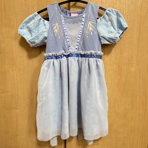 ベビードール 110cm アナと雪の女王エルサ風 ワンピース