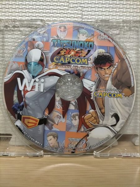 希少 Wii タツノコ VS. CAPCOM ULTIMATE ALL-STARS タツノコvsカプコン ソフトのみ