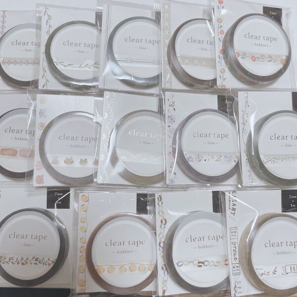 【バラ売り可】MIND WAVE Clear Tape 7mm no2