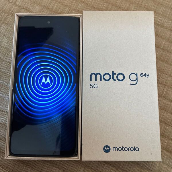 moto g64y 5G 6.5インチ メモリー4GB ストレージ128GB スペースブラック ワイモバイル