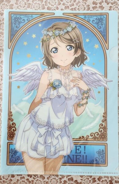 渡辺曜 セガコラボ ホログラム ミニクリアファイル ラブライブ サンシャイン Aqours 沼津 駿河湾 SA スクフェス 天使編
