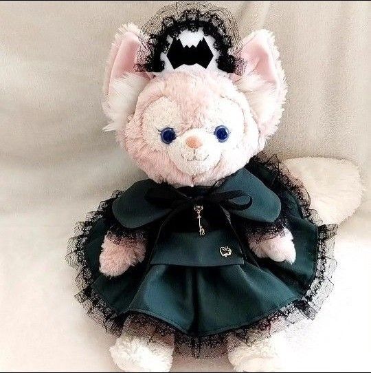 1084 リーナベルコスチューム ジェラトーニコスチューム Sサイズ用 ハロウィンコスチューム 黒レース