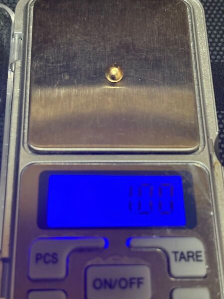 金歯約1g