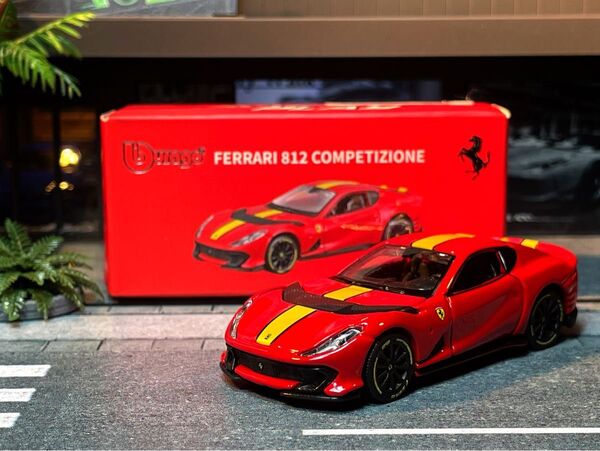 ブラーゴ 1/64 フェラーリ 812 コンペティツォーネ 海外限定