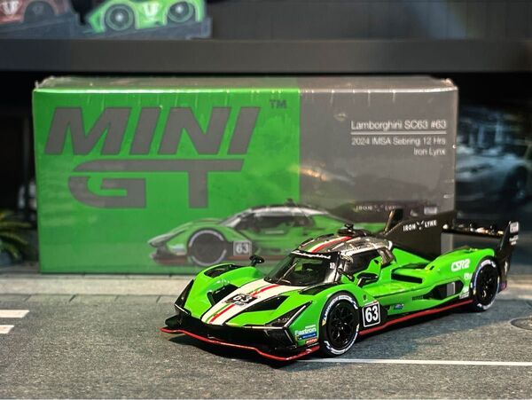 ミニGT 1/64 ランボルギーニ SC63 2024 n°816-L MINI GT