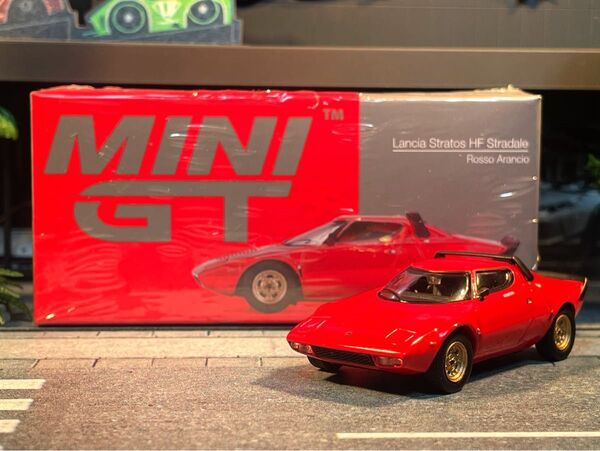 MINI GT 1/64 ランチア ストラトス HF ストラダーレ 絶版 n°365 LHD