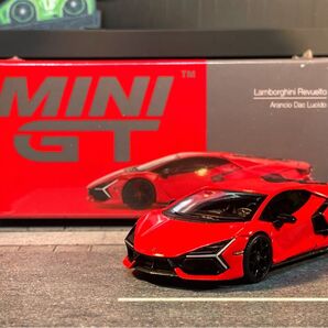 MINI GT 1/64 ランボルギーニ レヴエルト LHD n°774