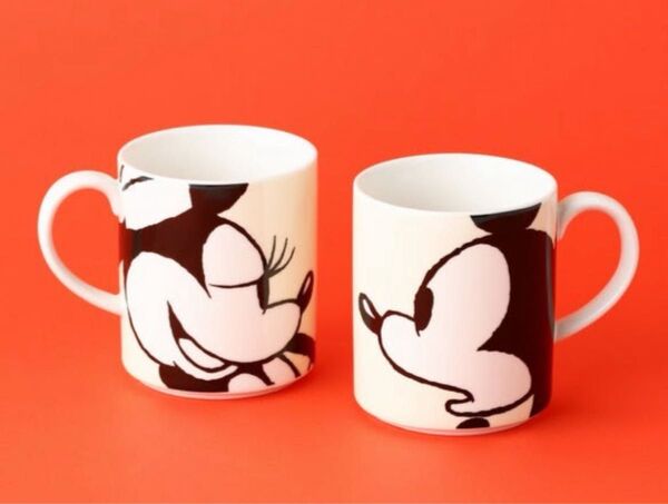 Francfranc Disney ミッキー&ミニー ペア マグカップ 新品未使用 2個セット