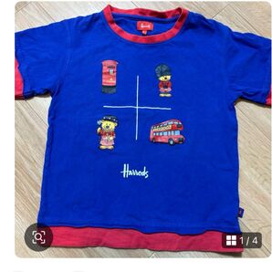 値下げ・:*+.\\(( °ω° ))/.:+Harrods 子供服 Tシャツ120cm
