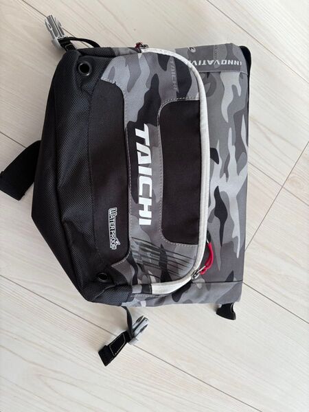 TAICHI 防水 ウエストバッグ グレー系