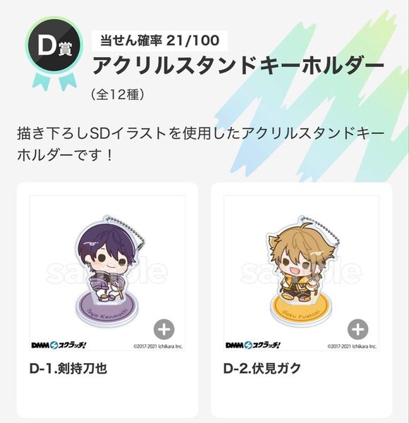 にじさんじ アクスタキーホルダー 咎人①
