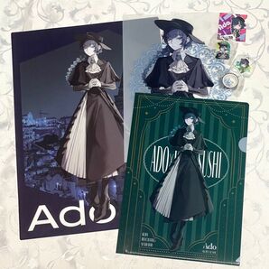 ③Ado×くら寿司コラボ ポスター クリアファイル マスキングテープ シール ステッカー チャーム