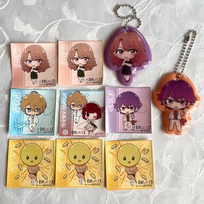 推しの子 スシローコラボ シール ステッカー クッションチャーム キーホルダー アクア メルト ミヤコ ぴえヨン