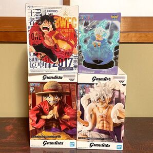 ワンピース フィギュア 25周年Grandista 原型師2017ルフィ 造型王頂上決戦vol.4 ワールドコレクタブル ニカ